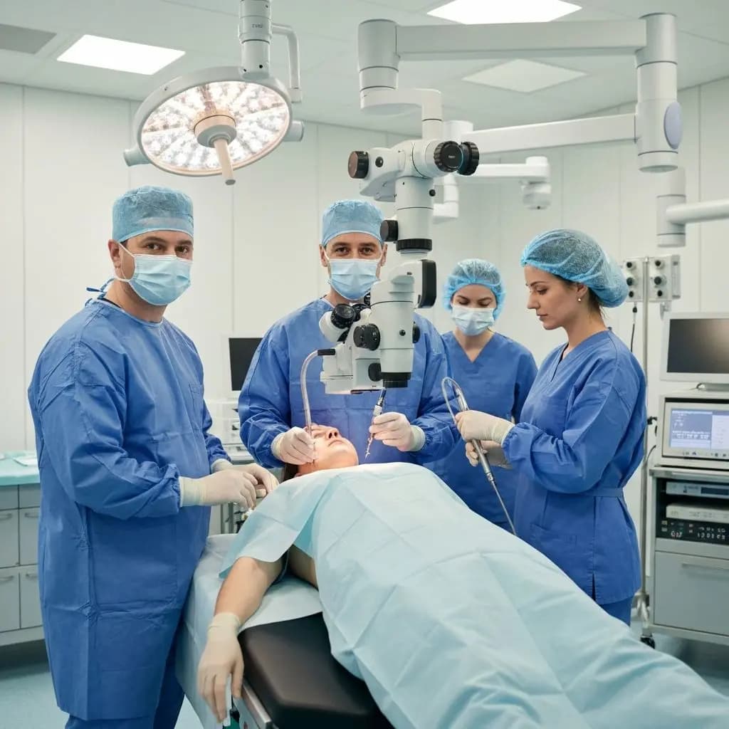 علاج بأيدي كبار الجرّاحين