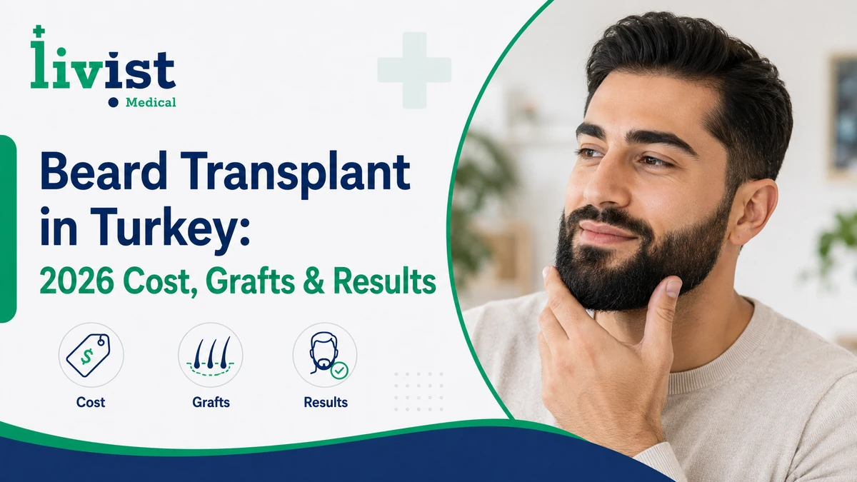 Beard Transplant in Turkey: 2026 Cost, Grafts & Results