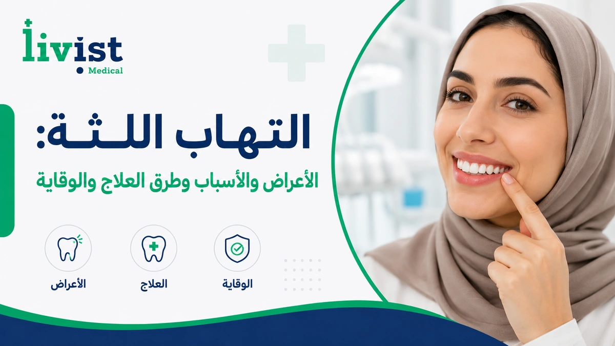التهاب اللثة: الأعراض والأسباب وطرق العلاج والوقاية