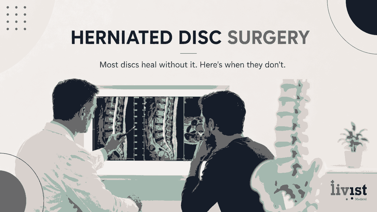 Herniated Disc Surgery in Turkey: Cost and When You Need It