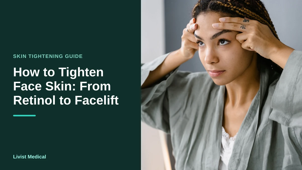 How to Tighten Face Skin: From Retinol to Facelift