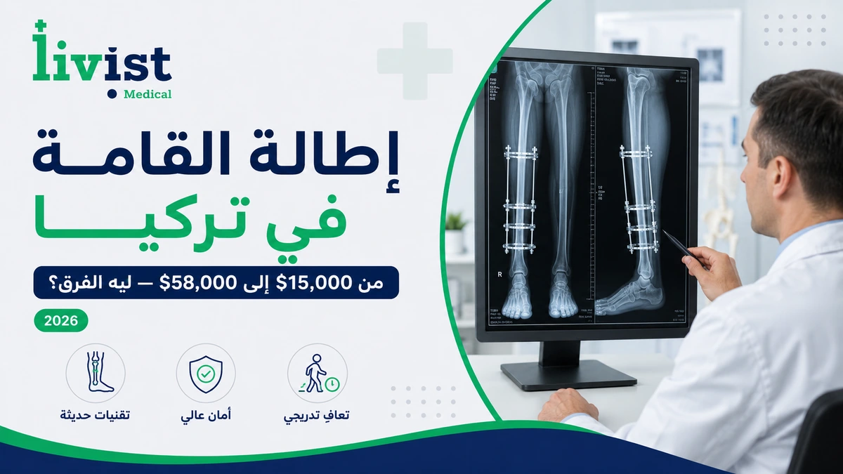 تكلفة عملية إطالة القامة في تركيا 2026 | الأسعار والتقنيات