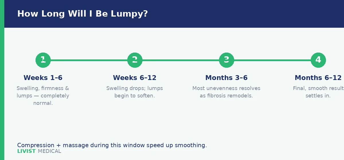 Liposuction lumps recovery timeline