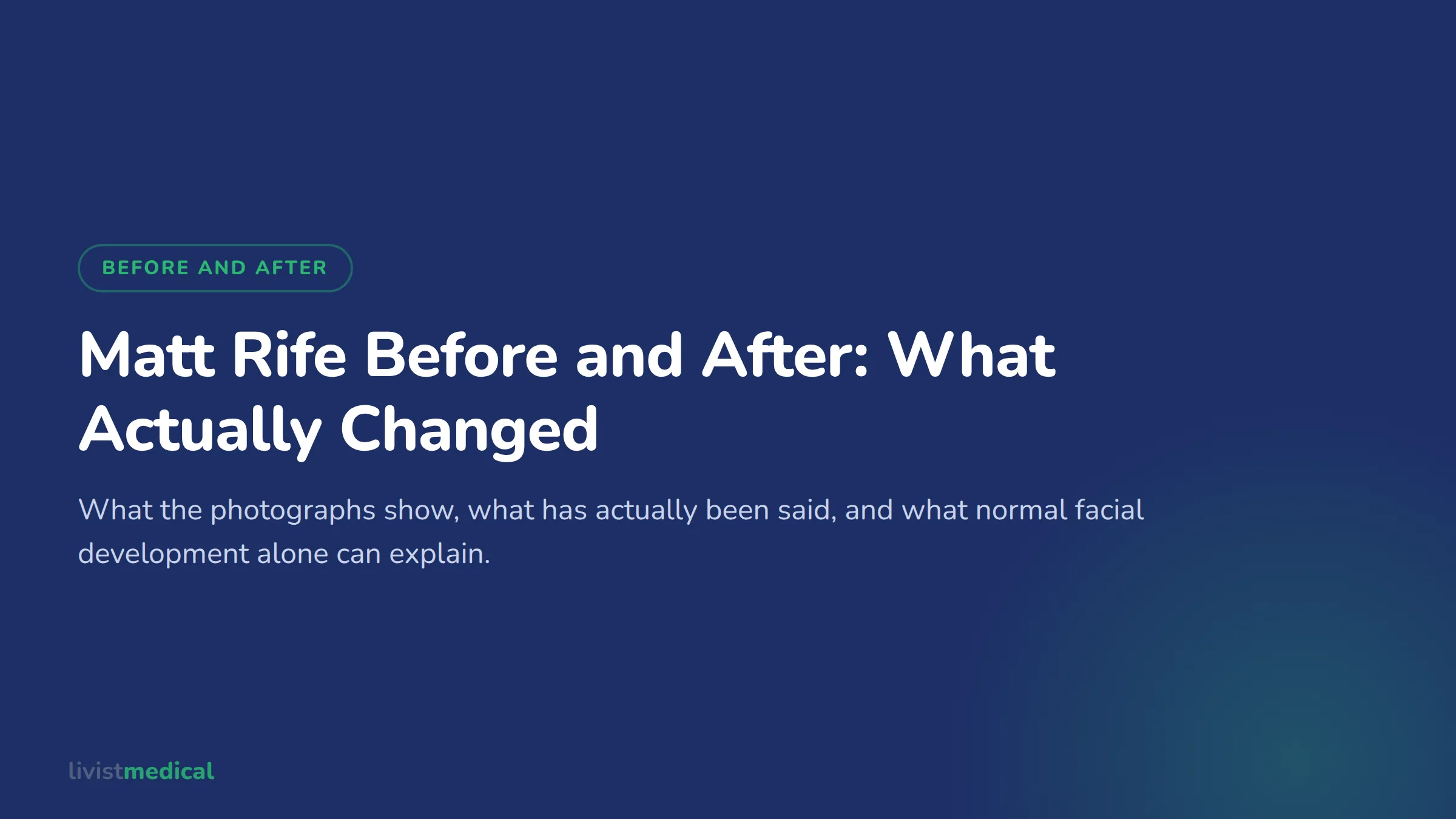 Matt Rife Before and After: What Actually Changed