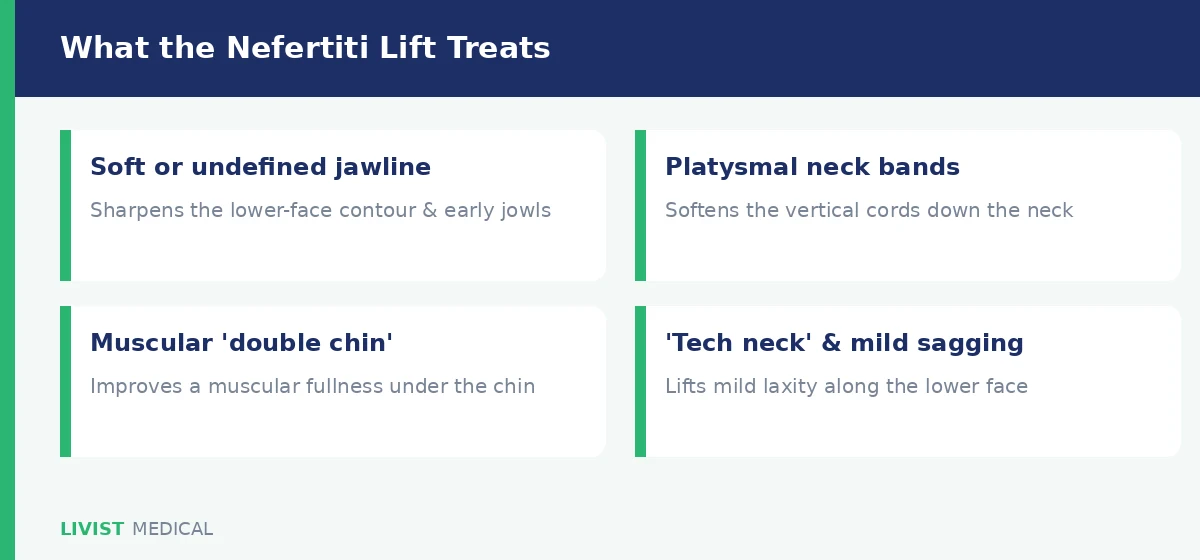 Conditions Nefertiti Neck Lift Can Treat