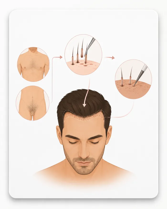 Body Hair Transplant